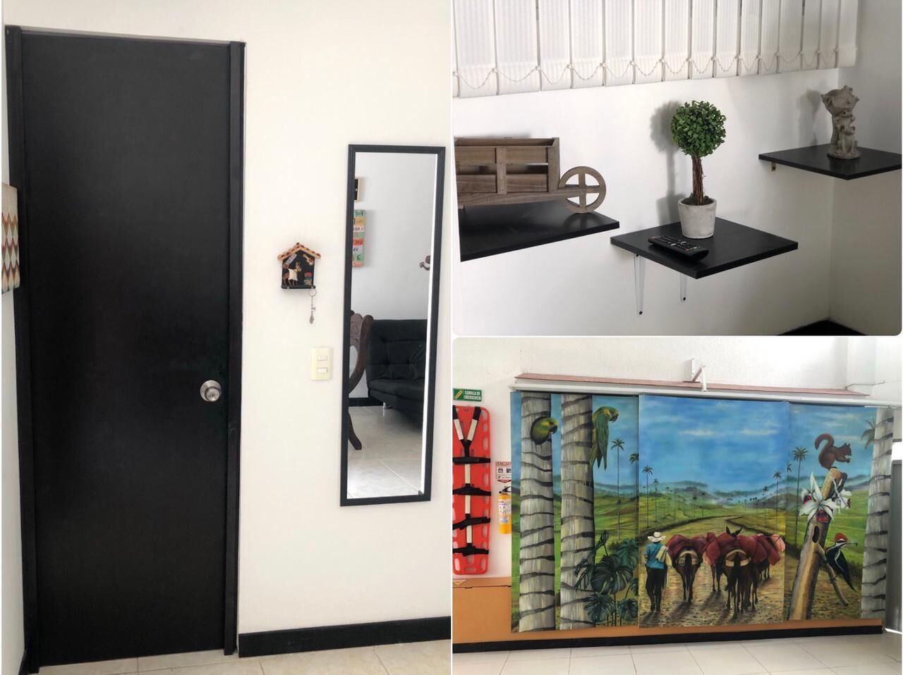 Mikrowelle, Wasserkocher mit Kaffee-/Teezubehör