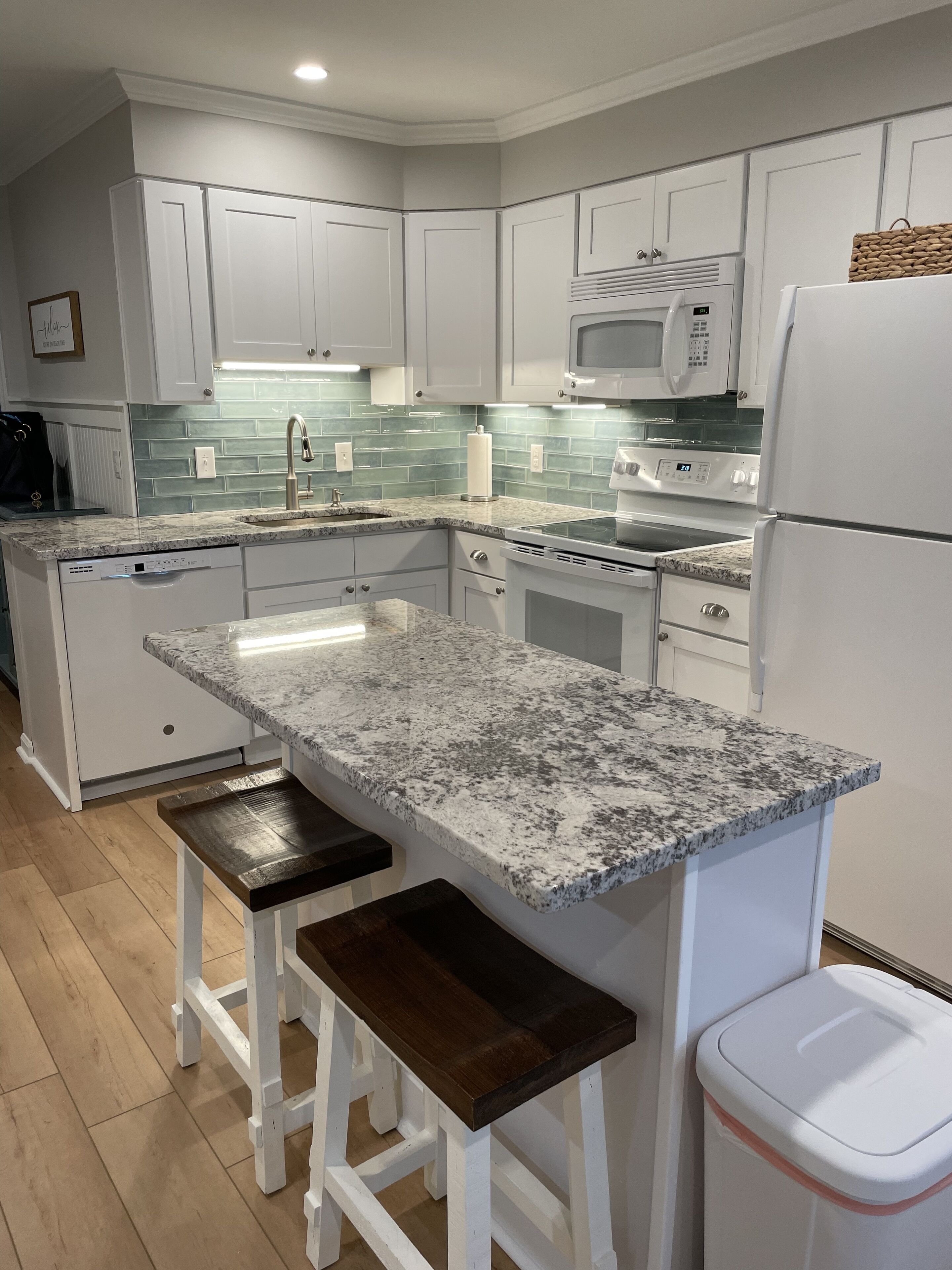 Beautiful remodeled oceanfront 3BR condo is your home at the beach!