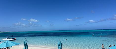 Beach nearby, beach towels
