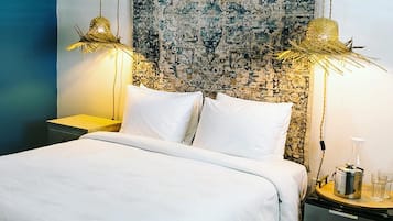2 bedrooms, in-room safe, blackout curtains, iron/ironing board