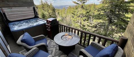 Idromassaggio all'aperto