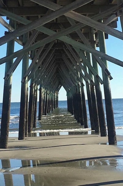 Beautiful Condo on the island of Sunset beach steps from the beach.