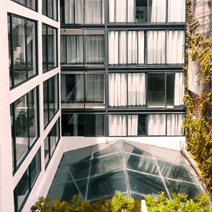 Patio View Balcony Suite | Terrace/patio - HOTEL LUCA (Mexico City)