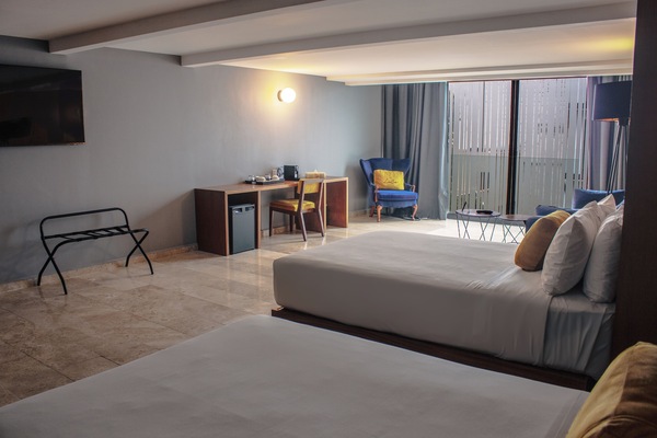 Superior Room, 2 Double Beds | Egyptian cotton sheets, premium bedding, Select Comfort beds, minibar