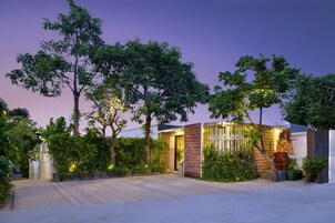 Entrada de la propiedad