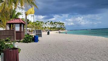 Beach nearby, beach towels