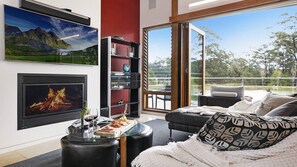 TV, fireplace - Two bedroom villa on rural setting (Mittagong)