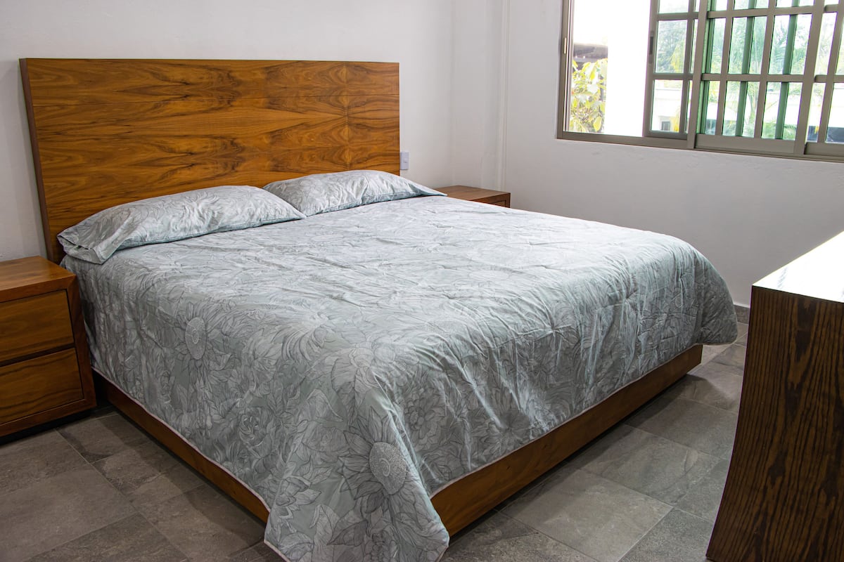1 kamar tidur, seprai katun Mesir, dan seprai premium