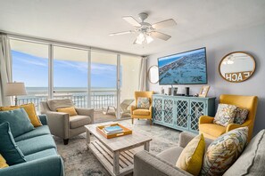 Condo, 3 Bedrooms | Living area | TV, DVD player
