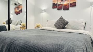 1 bedroom, iron/ironing board, free WiFi, bed sheets