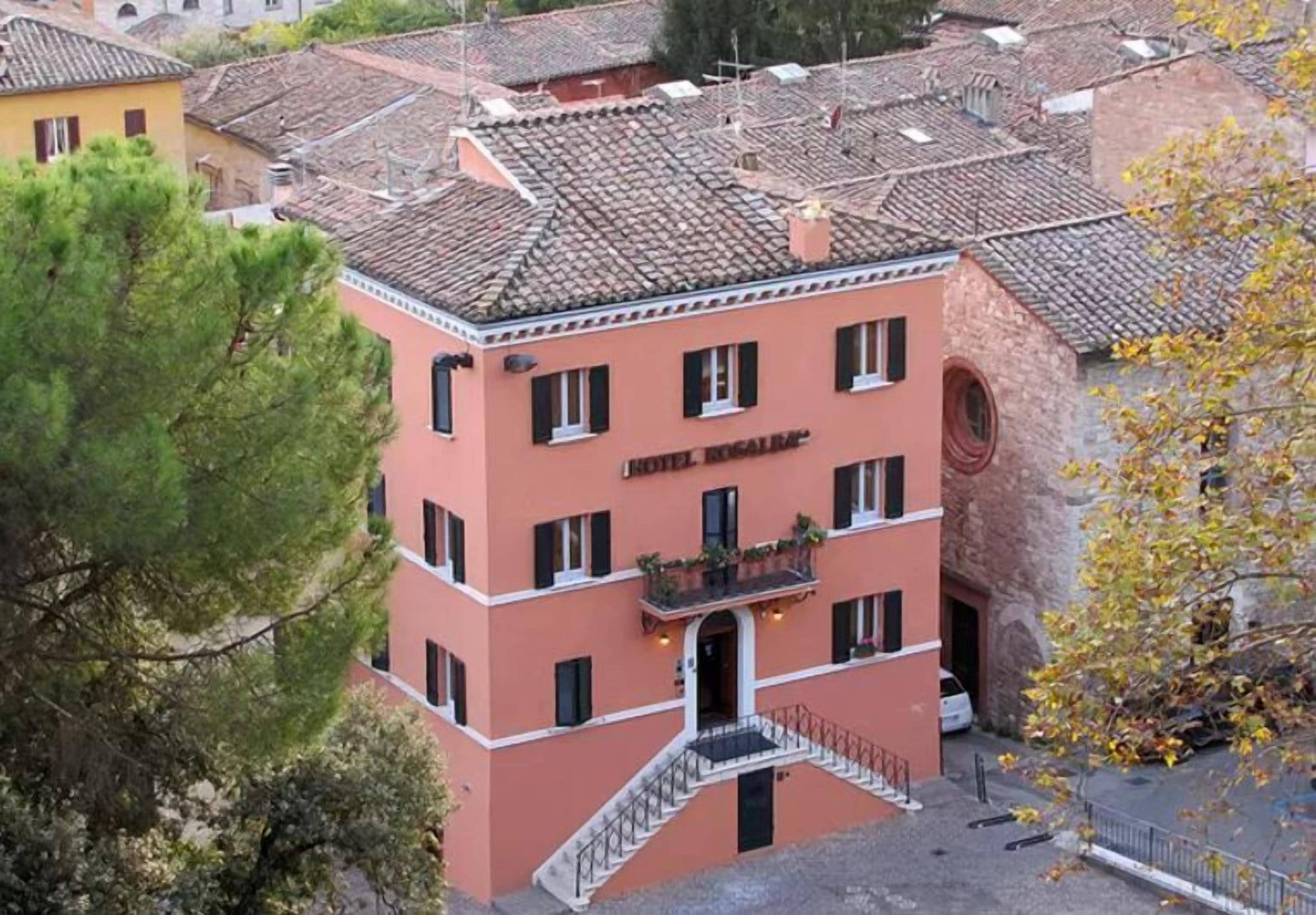 Fassade der Unterkunft