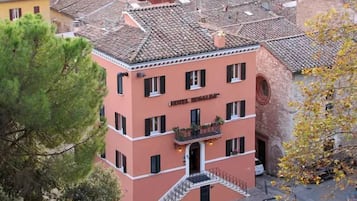 Fassade der Unterkunft