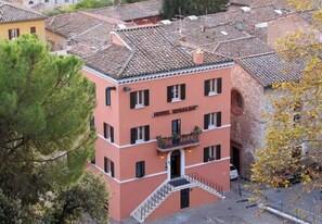 Fassade der Unterkunft