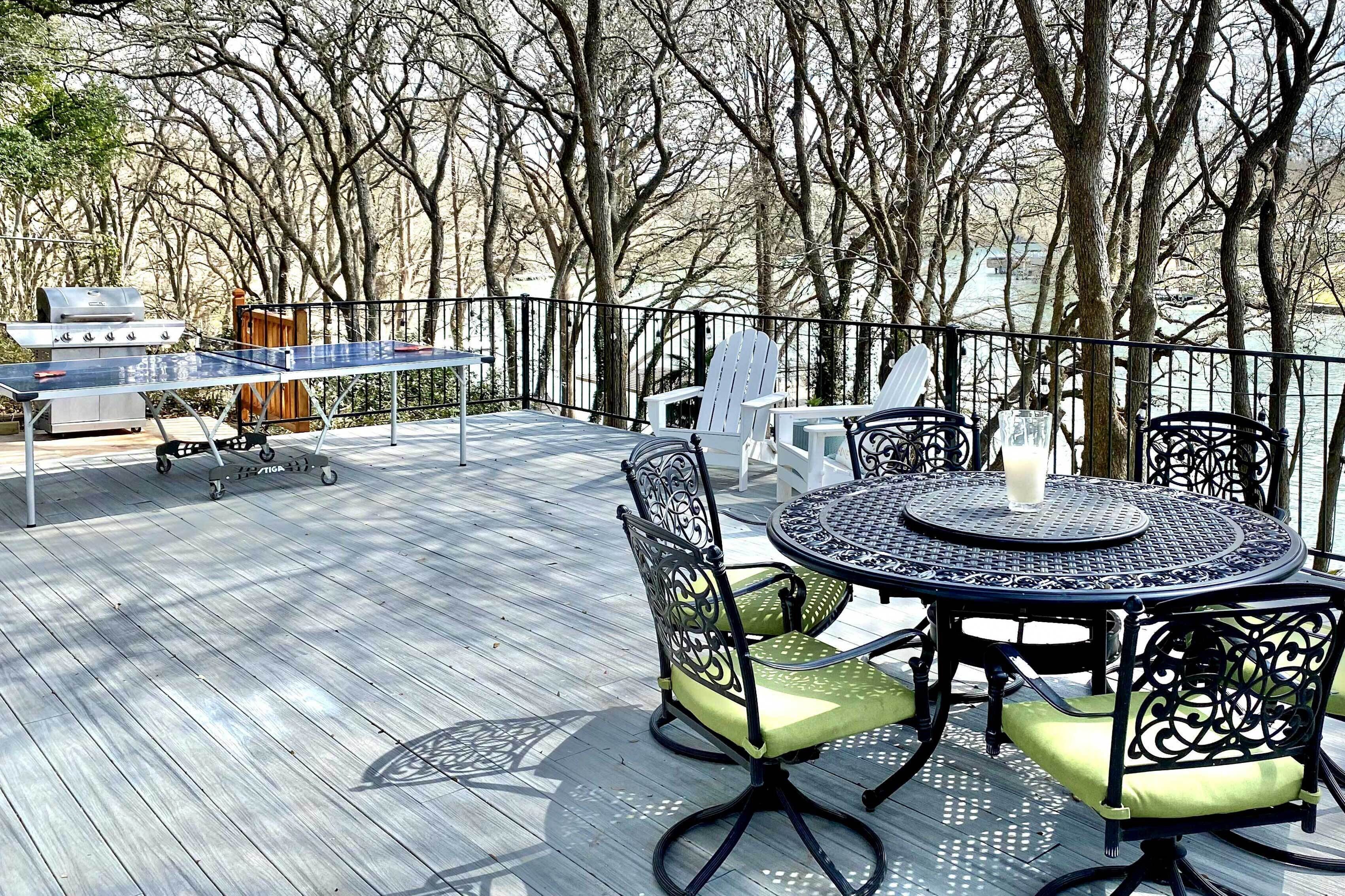 Waterfront Seguin Gem w/ Private Dock & Fire Pit!