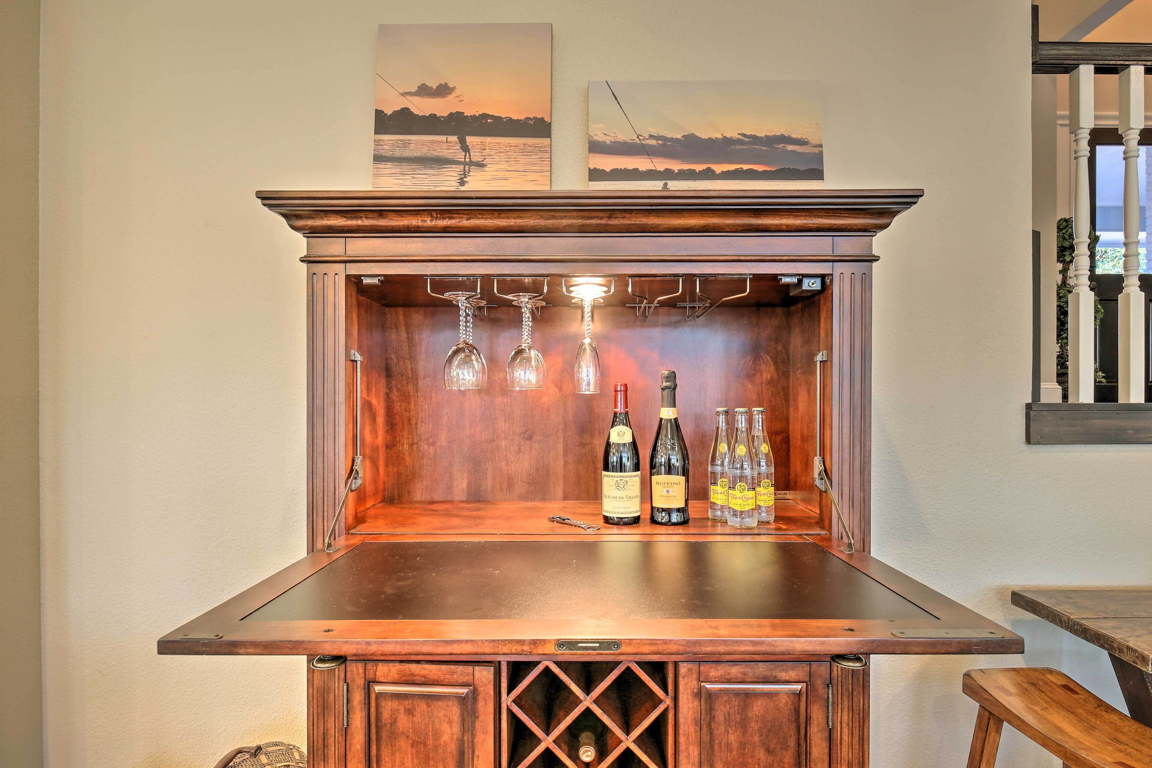 Waterfront Lake McQueeney Gem w/ Private Dock!