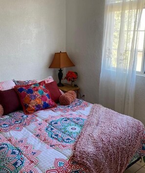 Egyptian cotton sheets, premium bedding, memory-foam beds - Cozy Apartments (Playas de Rosarito)
