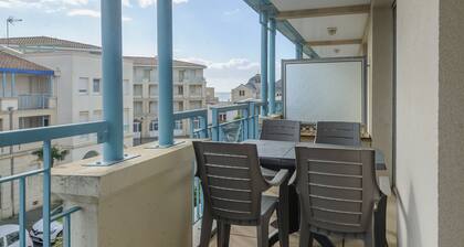 Charmant T2 Bis avec Aperçu Mer, Piscine, Parking Privé à 100m Plage - Chùtelaillon-Plage