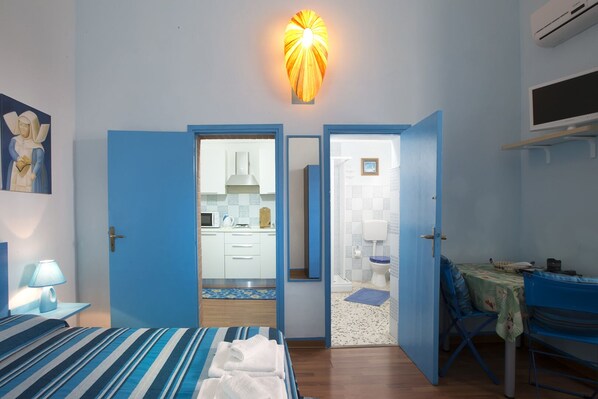 1 Schlafzimmer, kostenloses WLAN, Bettwäsche