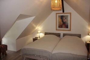 3 dormitorios y ropa de cama