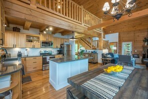 Interior - Range Views - 2 BR w/Sleep Loft, Hot Tub, Firepit at Maggie Valley Club (Maggie Valley)