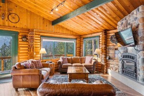 تلفزيون، مدفأة