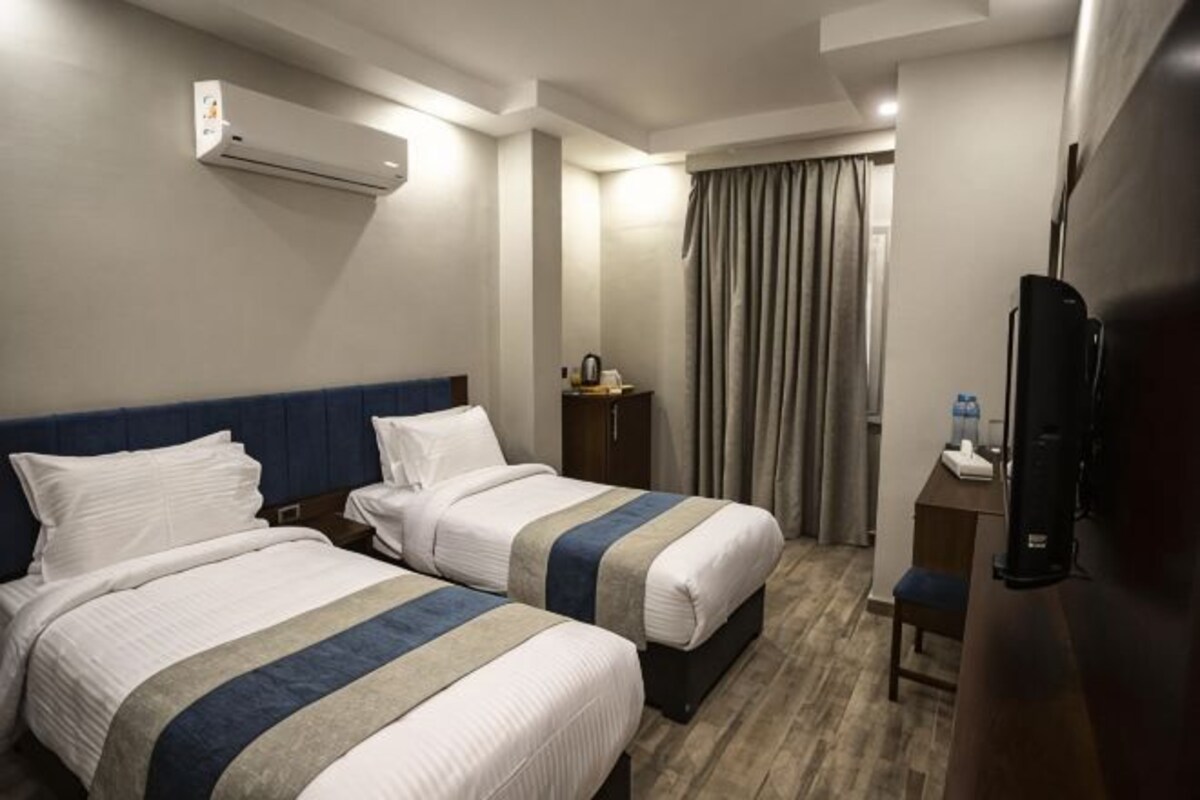 Minibar, wifi gratis, ropa de cama