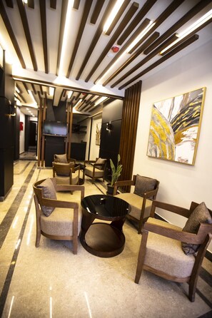 Sitzecke in der Lobby