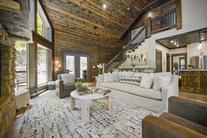 TV connectée, cheminée