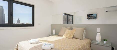 1 soverom, strykejern/-brett, wi-fi og sengetøy