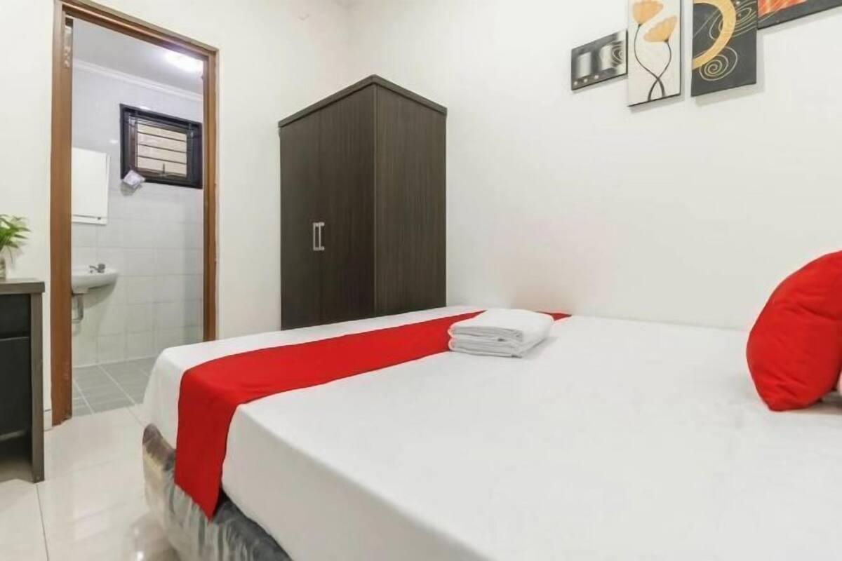 1 kamar tidur, meja kerja, dan Wi-Fi (biaya tambahan)