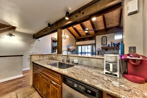 Fridge, microwave, oven, stovetop - Lakeland Village #471 - Resort Magic 2BR + Loft (South Lake Tahoe)