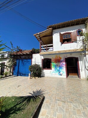 Façade de l’hébergement