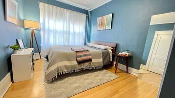 2 chambres, fer et planche Ă repasser, Wi-Fi, draps fournis