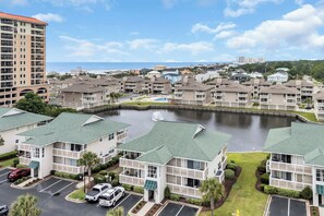 Exterior - Shorehaven Lakefront & Steps to Beach w Pool (North Myrtle Beach)