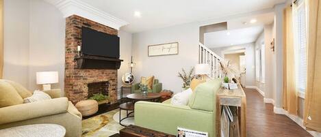 Smart-tv en een stereo