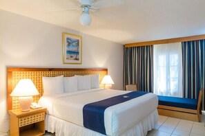 2 bedrooms, in-room safe, iron/ironing board, WiFi