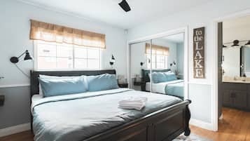 2 habitaciones, escritorio y cortinas blackout