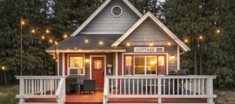 AC +  <5mins to Village/Shops/BikePark/Zoo + FirePit
