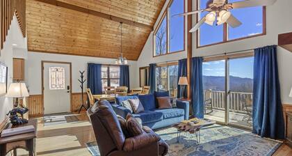 Mountain View Cabin, Hot Tub, Fire Pit, Fireplace