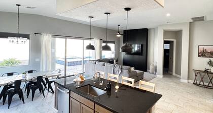 Private Pool Home in Mesquite, w/Waterfalls, Spa, Putting Green & Game Room!