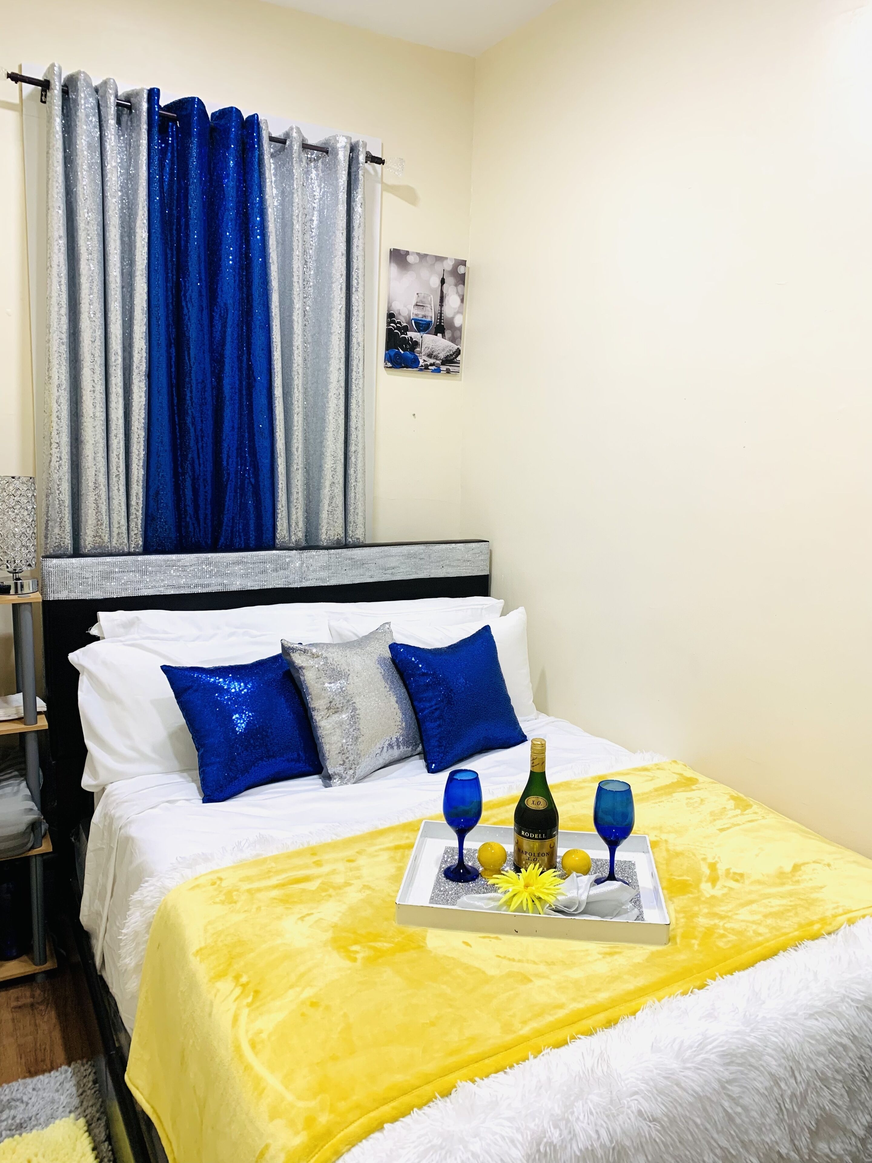 1 غرفة نوم ومكتب ومكواة/لوح كي وواي فاي مجانًا