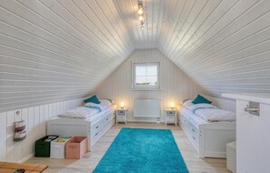 2 chambres, lit de bébé portatif, accès au Wi-Fi (inclus)