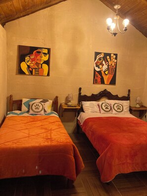 3 chambres, bureau, fer et planche à repasser, Wi-Fi gratuit
