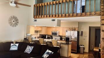 TV connectée, cheminée