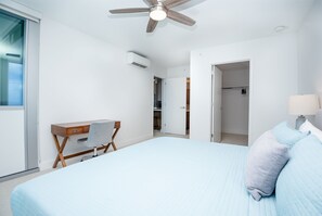 2 slaapkamers, een strijkplank/strijkijzer, gratis wifi, beddengoed