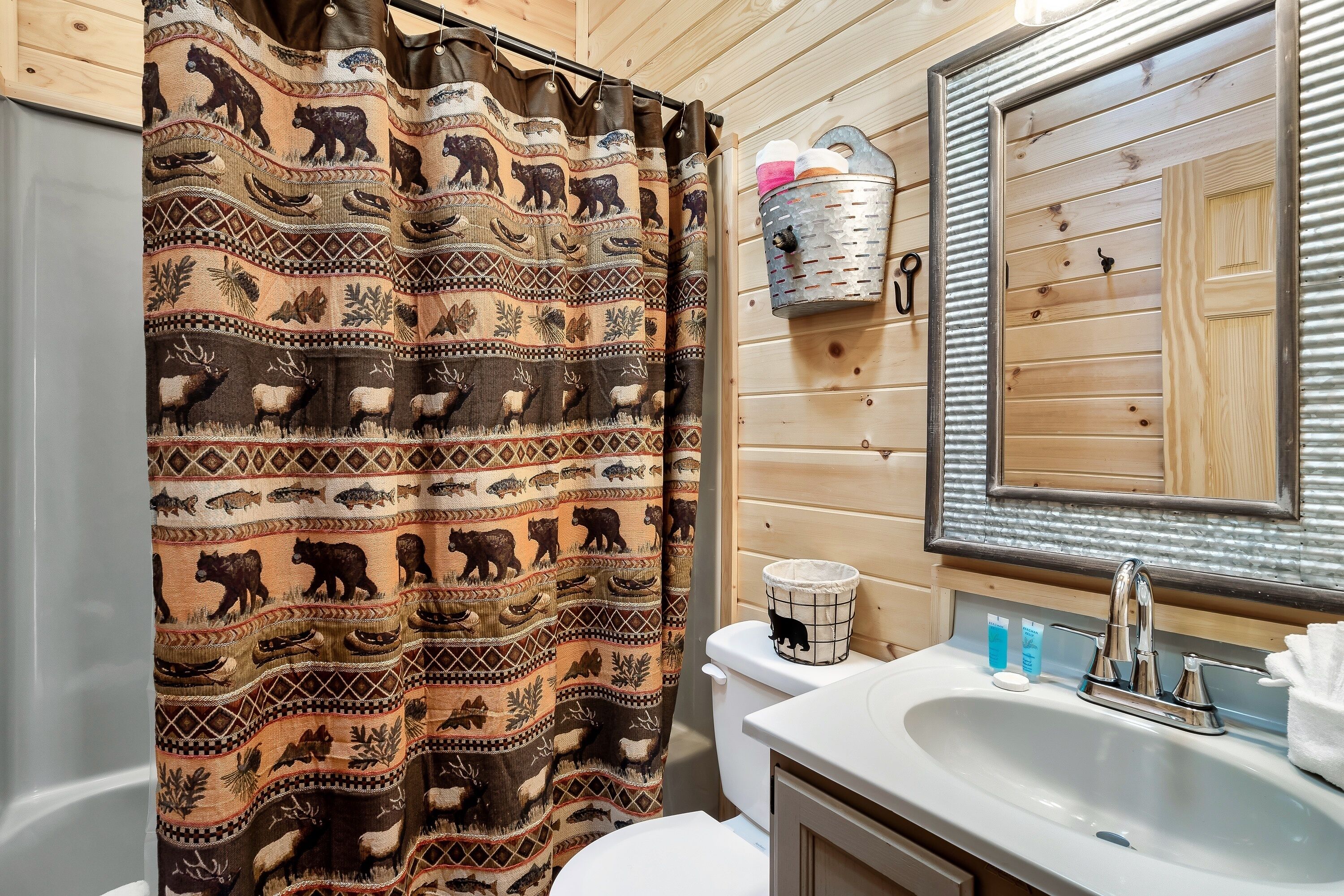 Chalet | Douche de la salle de bain