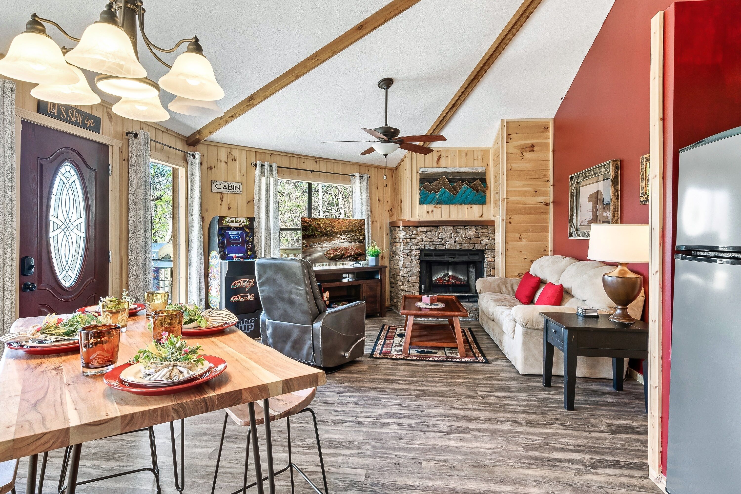 Nhà gỗ cơ bản | Phòng ăn