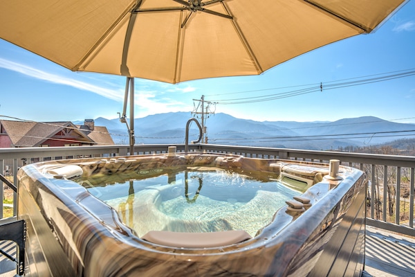 Idromassaggio all'aperto