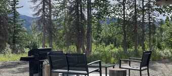 Modern Rustic Cabin with Denali View