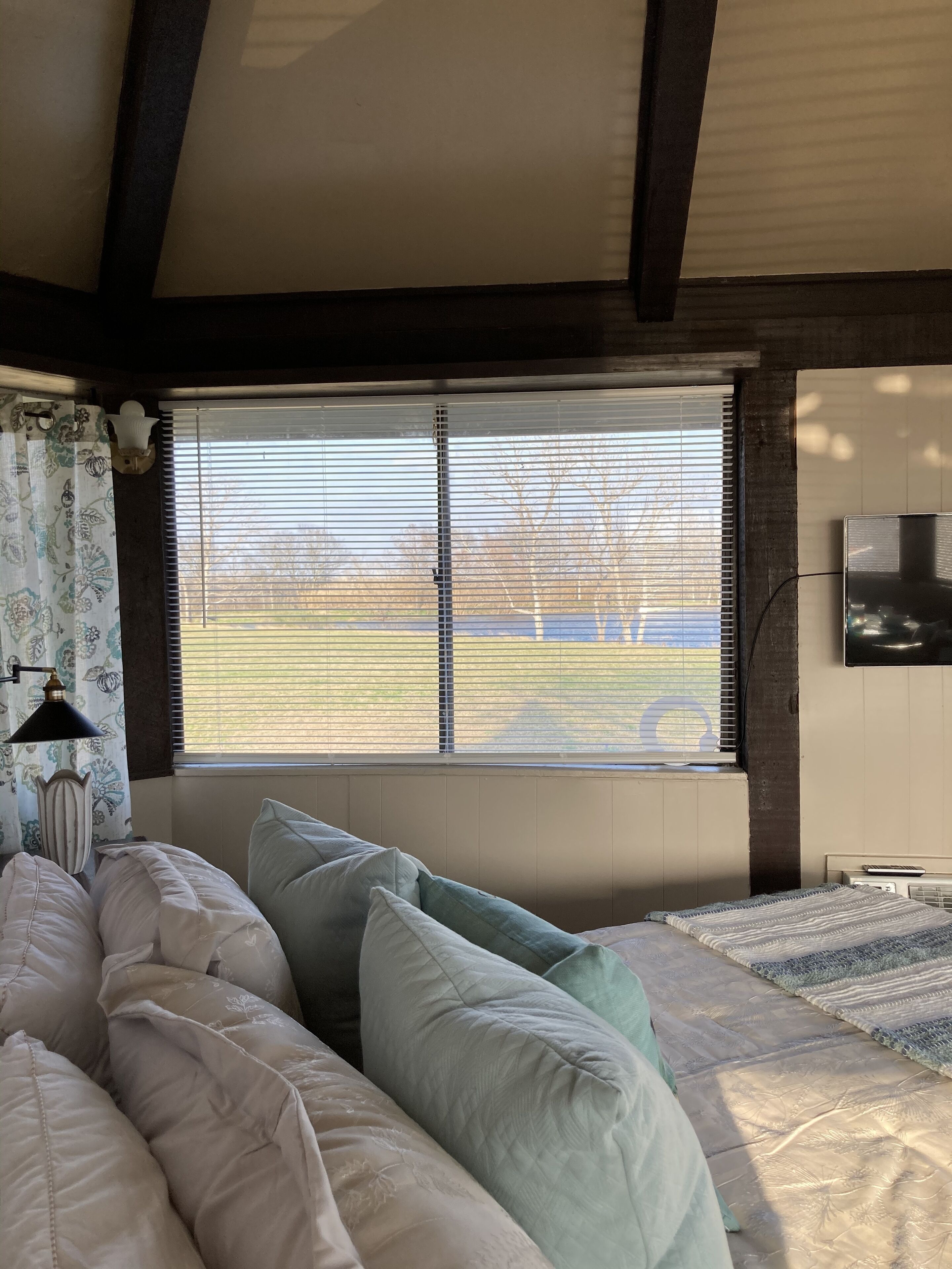 Gazebo with a view of the lake.